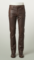 Boot Leather Slim Denim Jeans